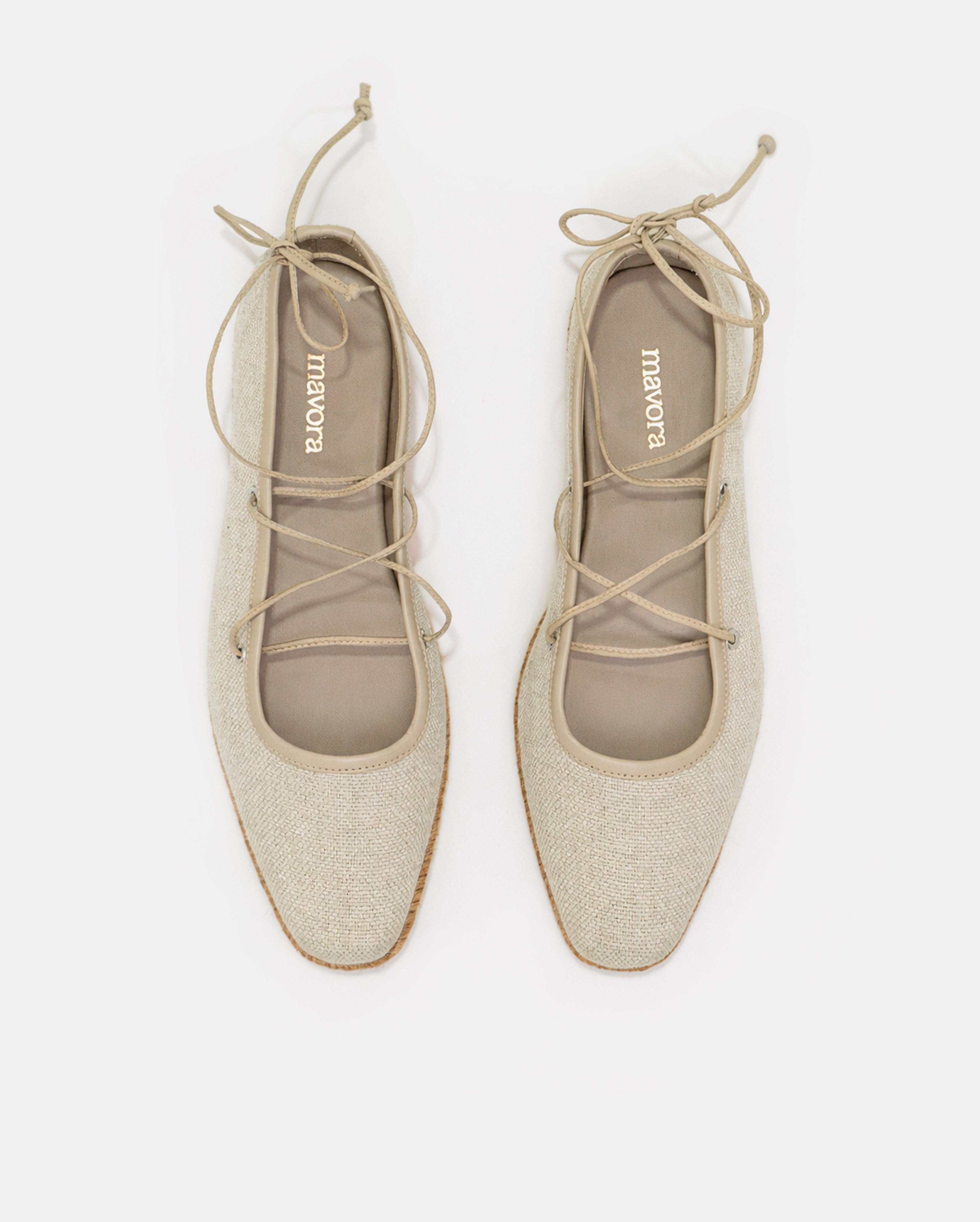 NINA BEIGE FLATS