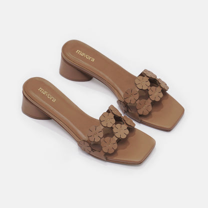 FLORA HONEY SANDALS