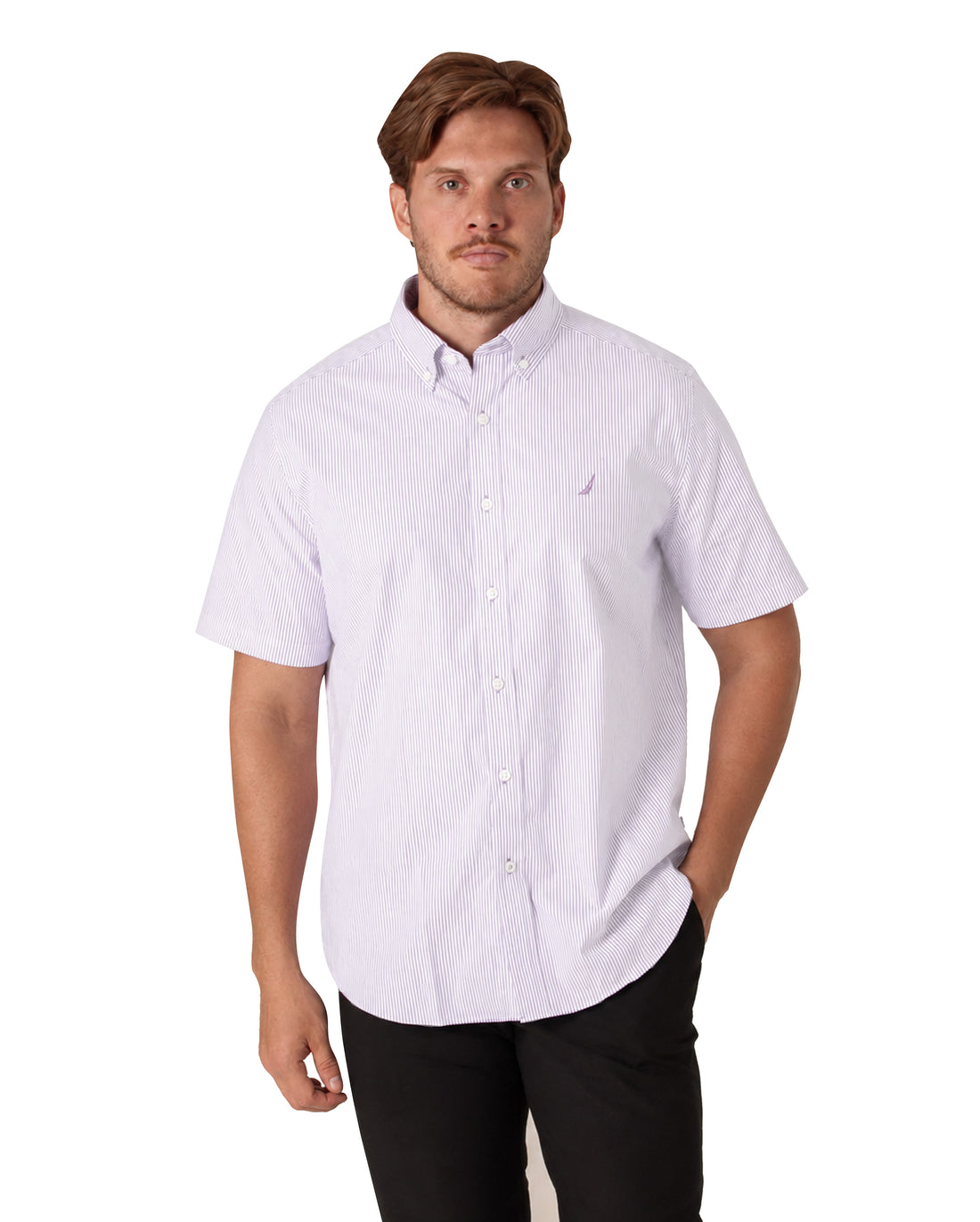 CAMISA MANGA CORTA RAYAS