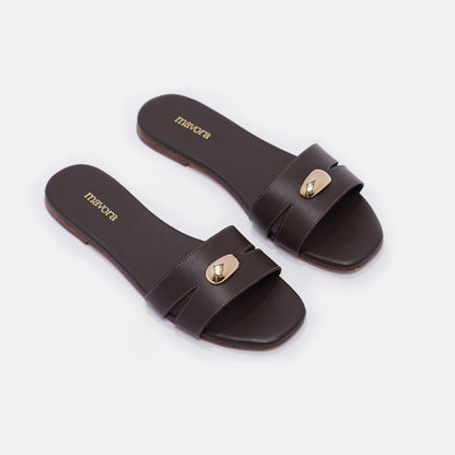 AMELIA CHOCOLATE SANDAL