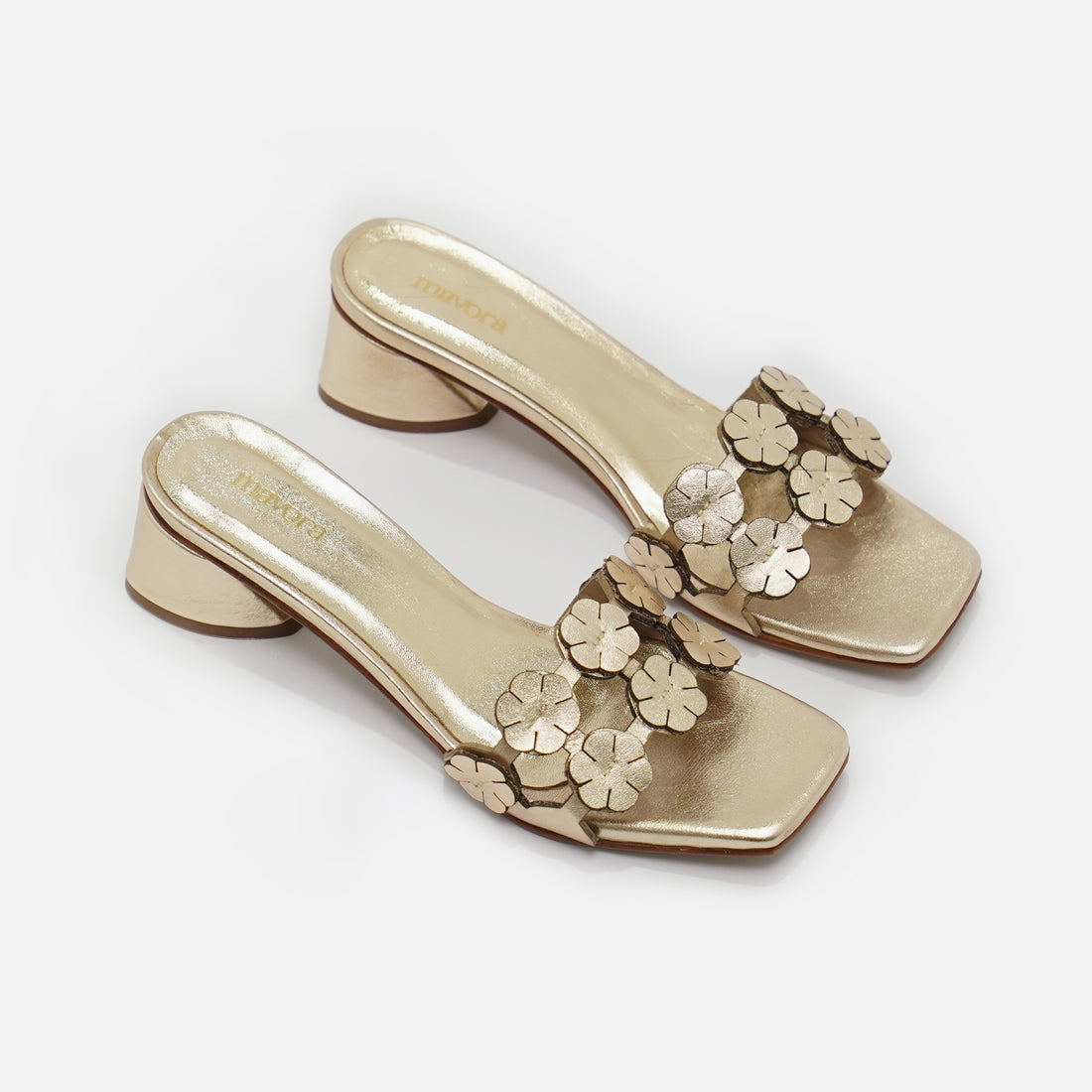 FLORA GOLD SANDALS