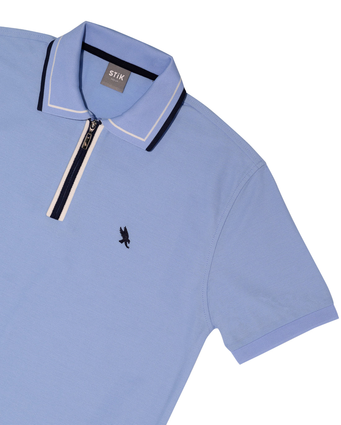 DOUBLE LINE ZIPP POLO