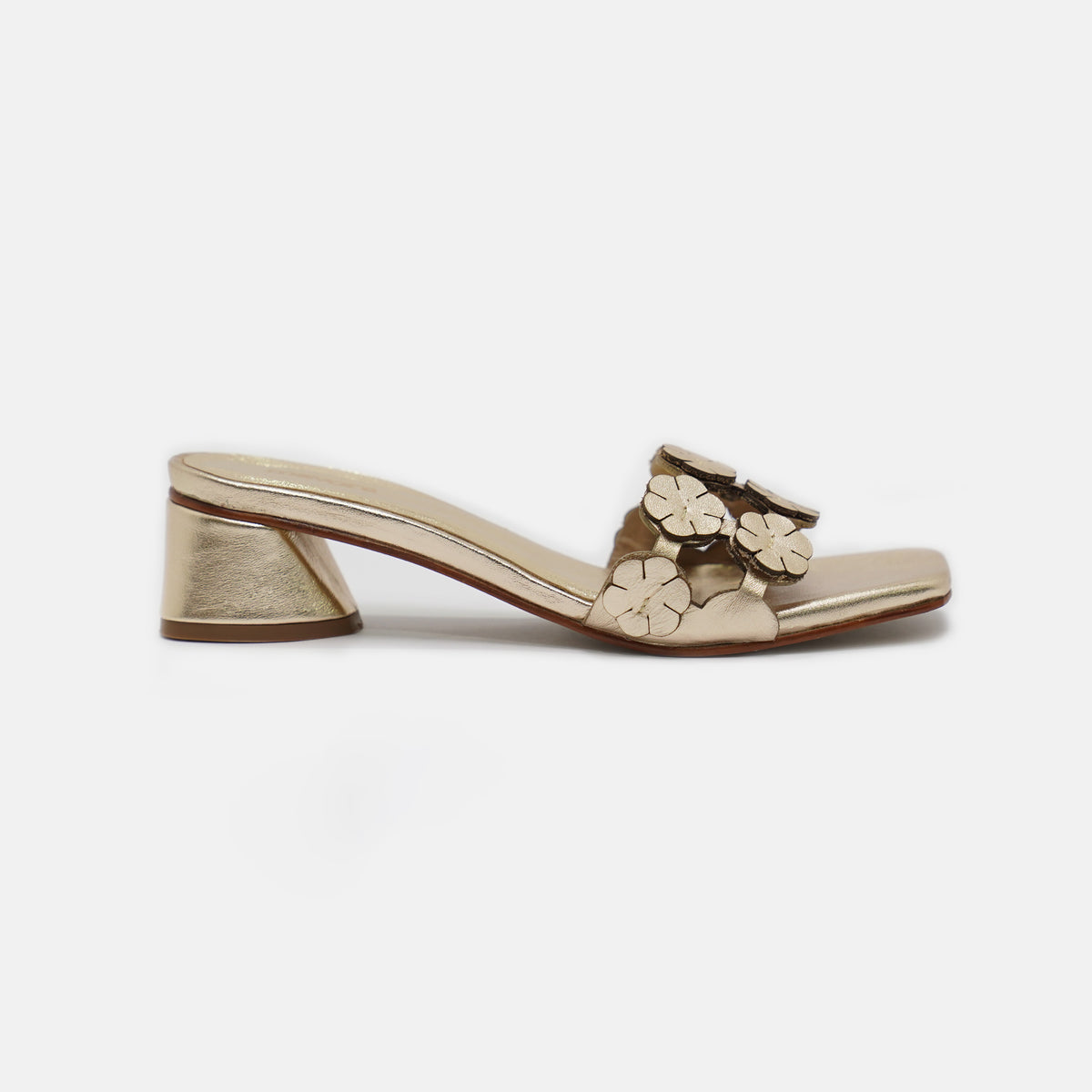 FLORA GOLD SANDALS