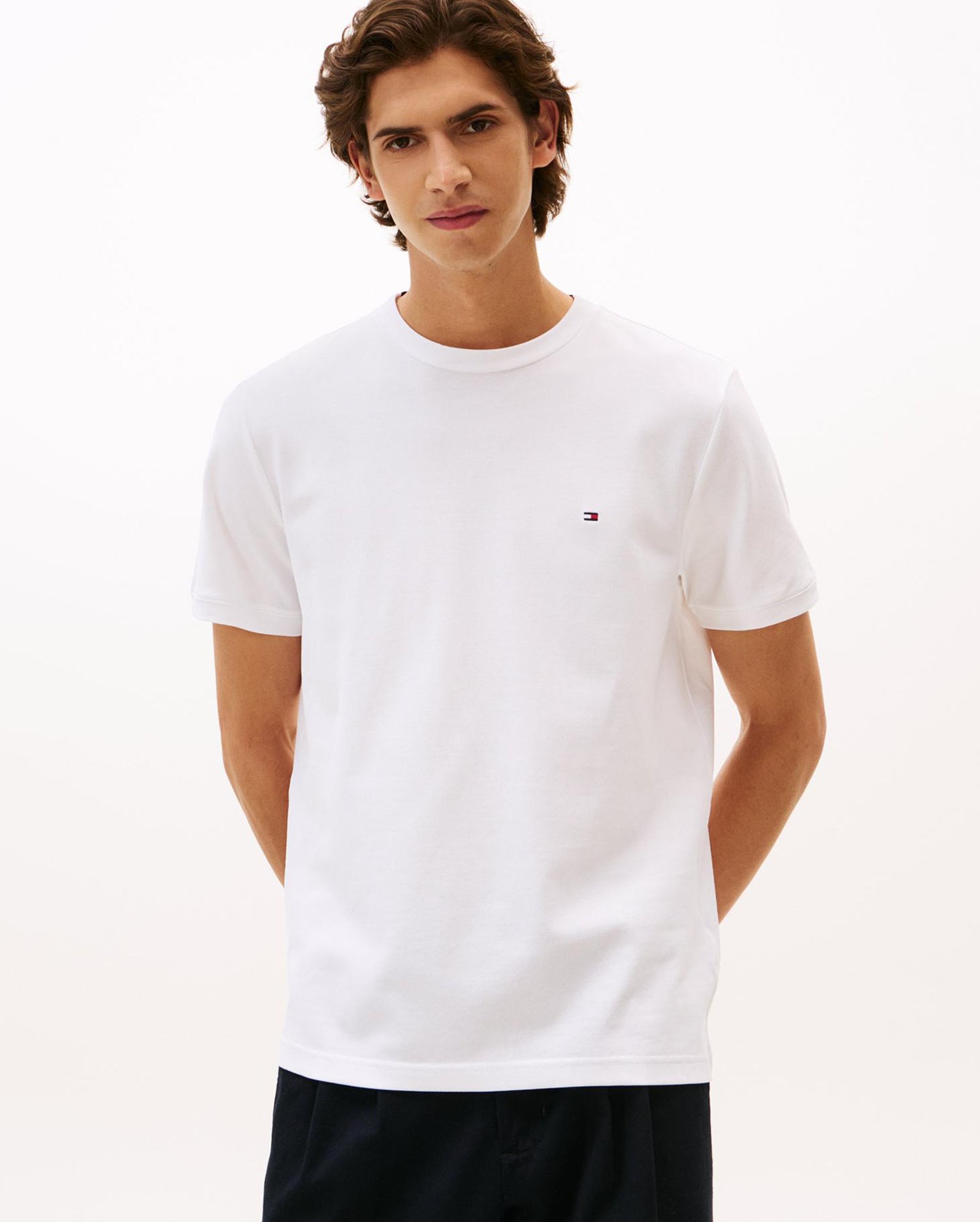 PIQUE CLASSIC CREW TEE