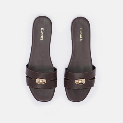 AMELIA CHOCOLATE SANDAL