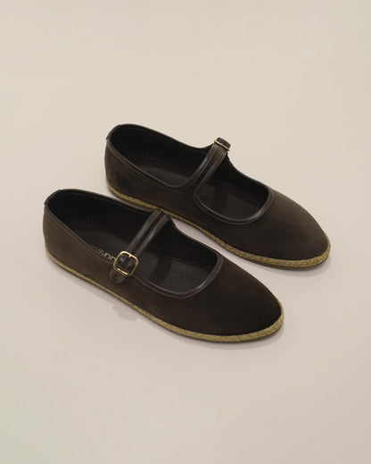 IVY CHOCOLATE FLATS