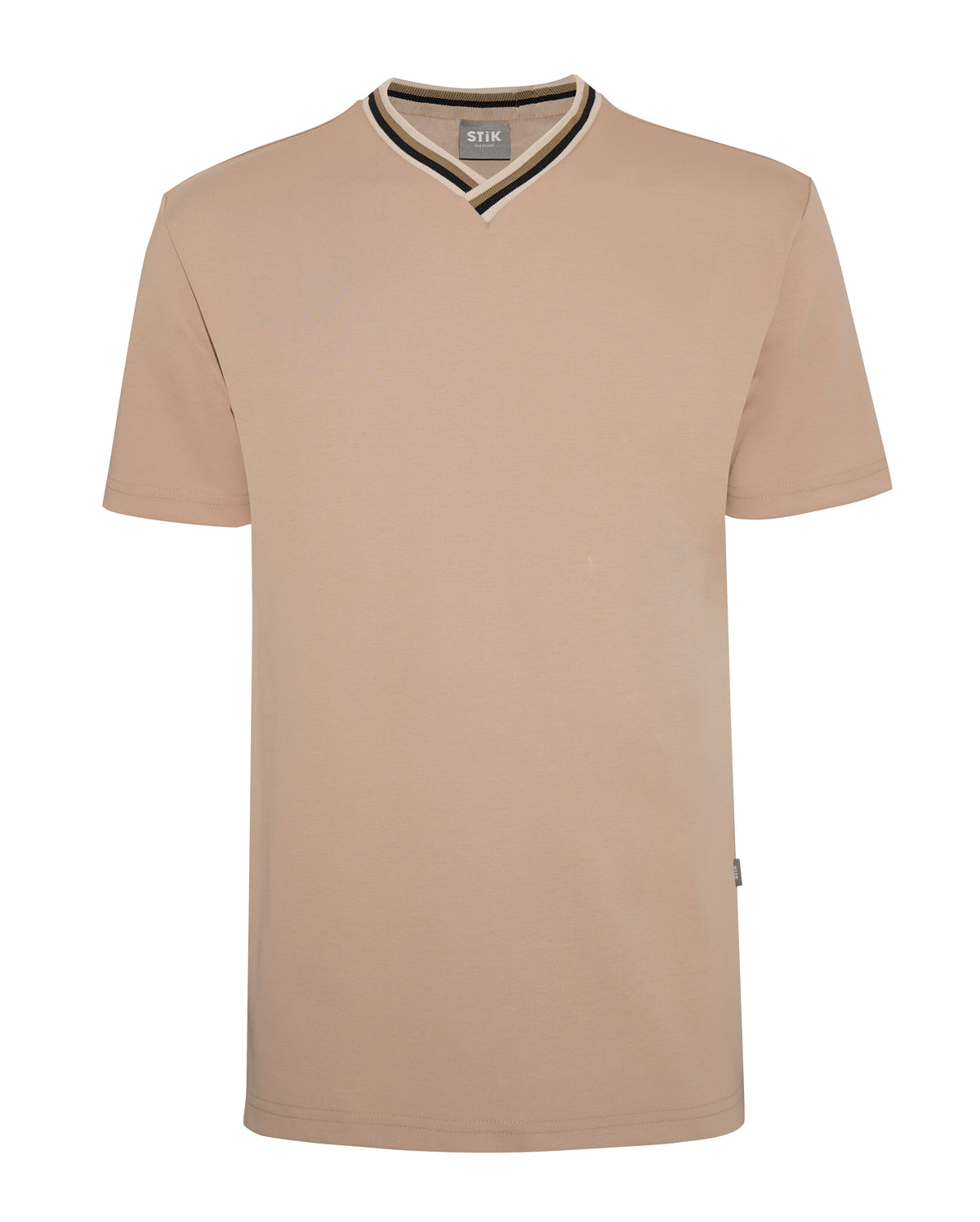 V-NECK LINES T-SHIRT