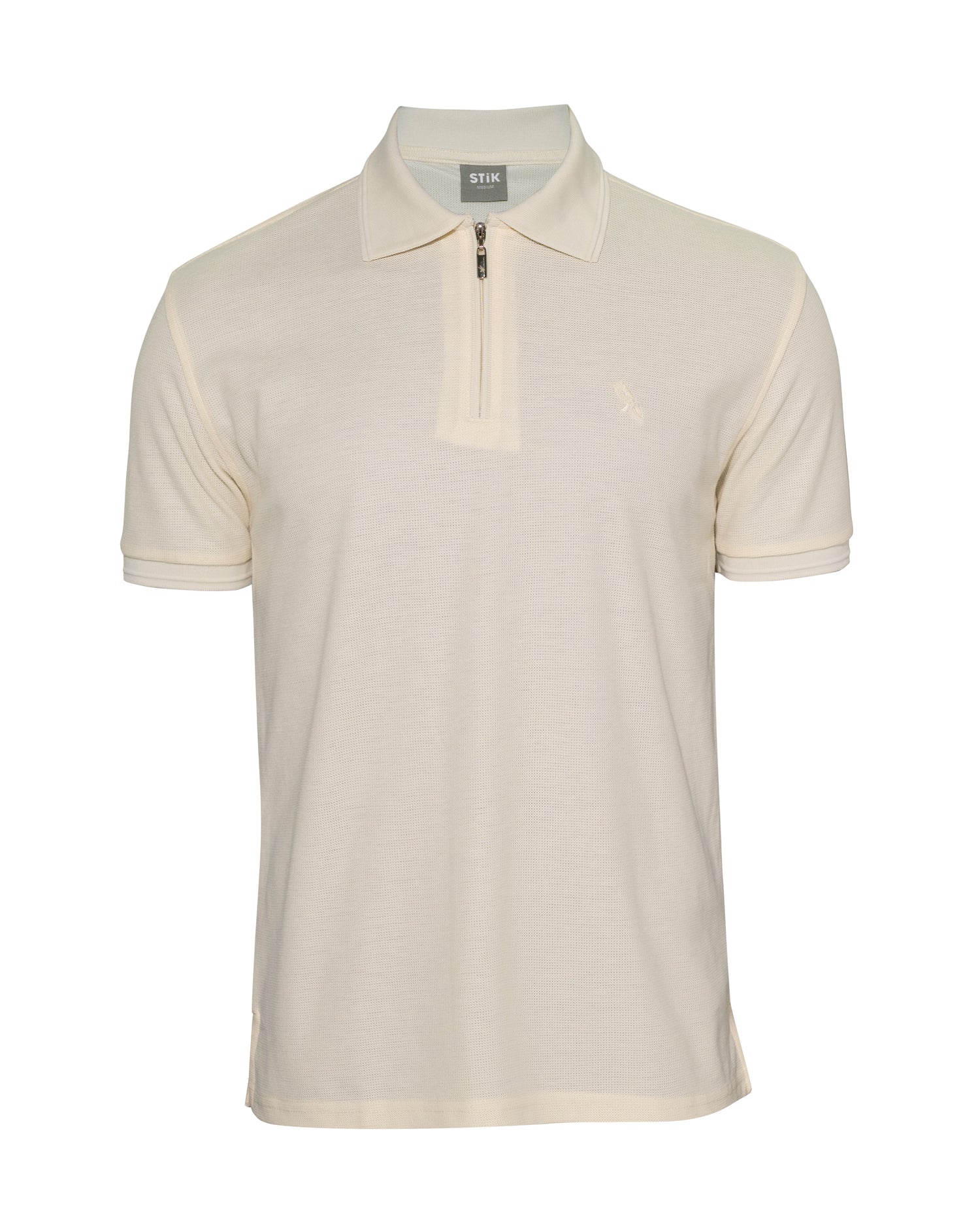 WAFFLE ZIPP POLO