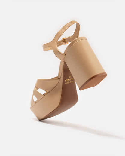SANDALIA DE TACON GINGER