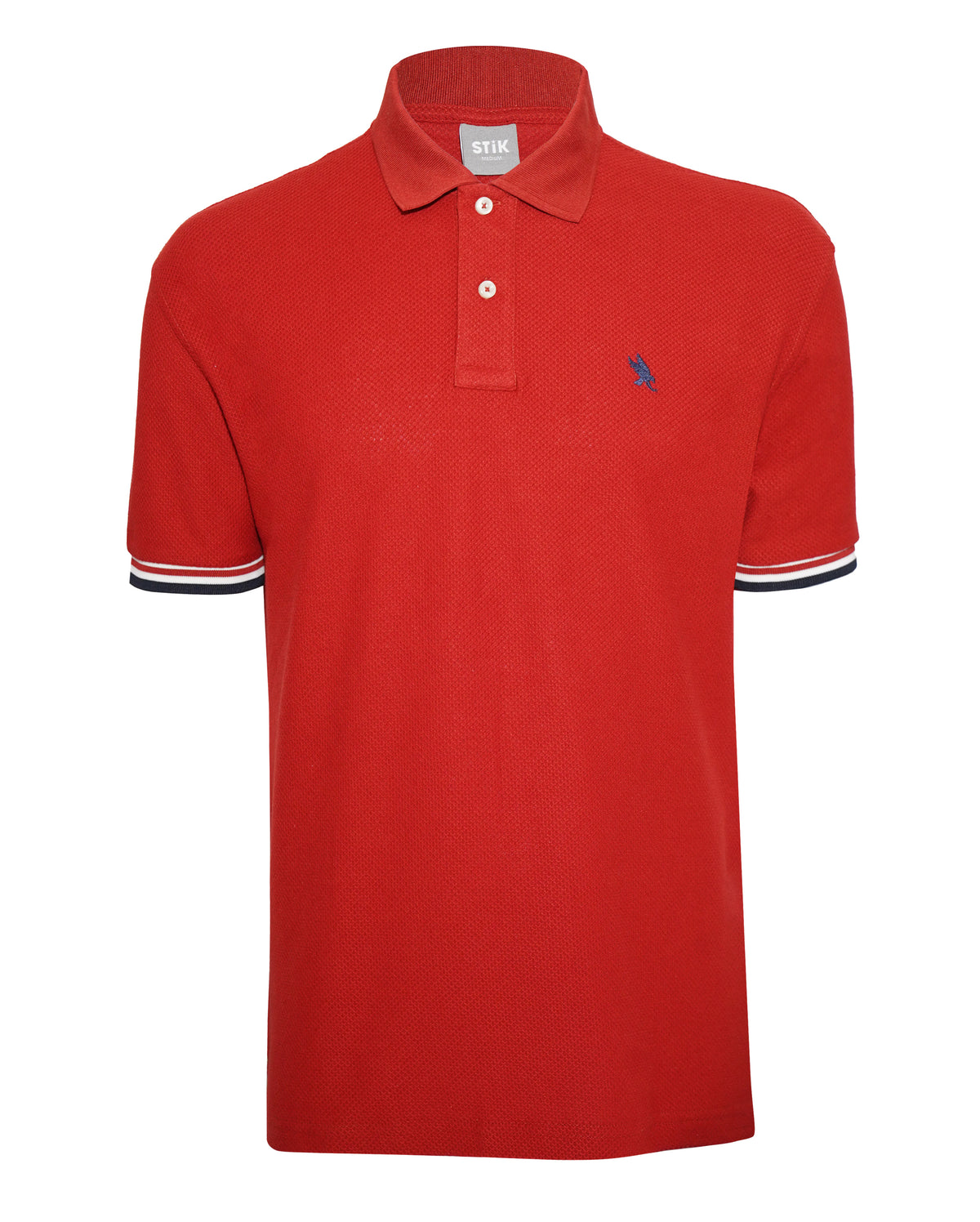 STRIPED CUFF POLO