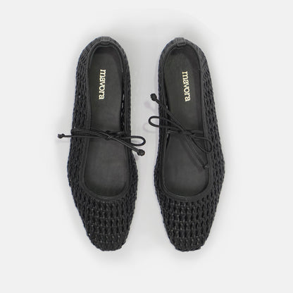 VIOLA BLACK FLATS