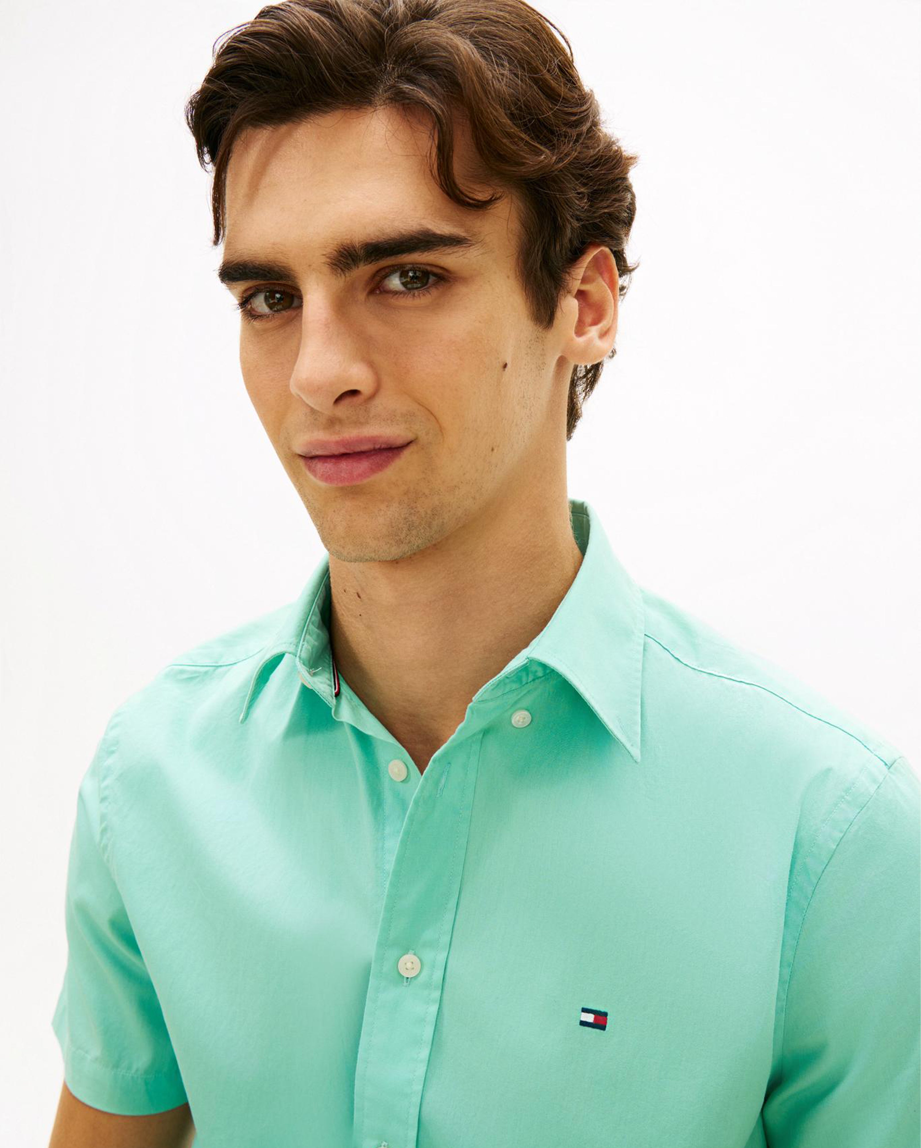 FLEX POPLIN SOLID SHIRT