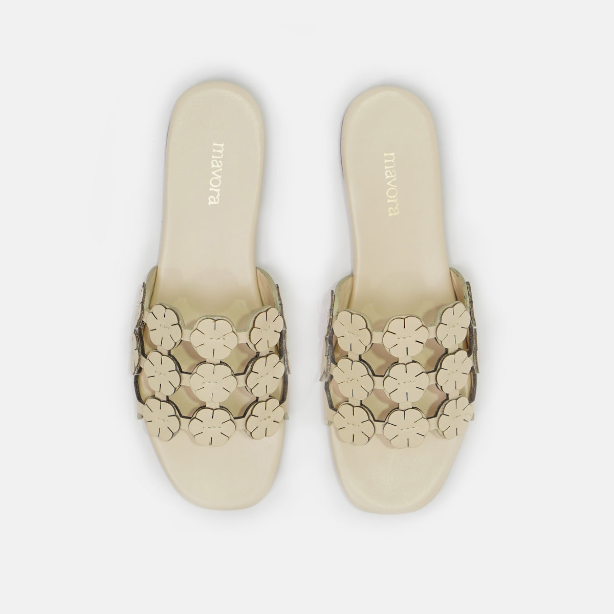 ALLEGRA OFF WHITE SANDALS