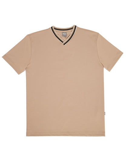 V-NECK LINES T-SHIRT