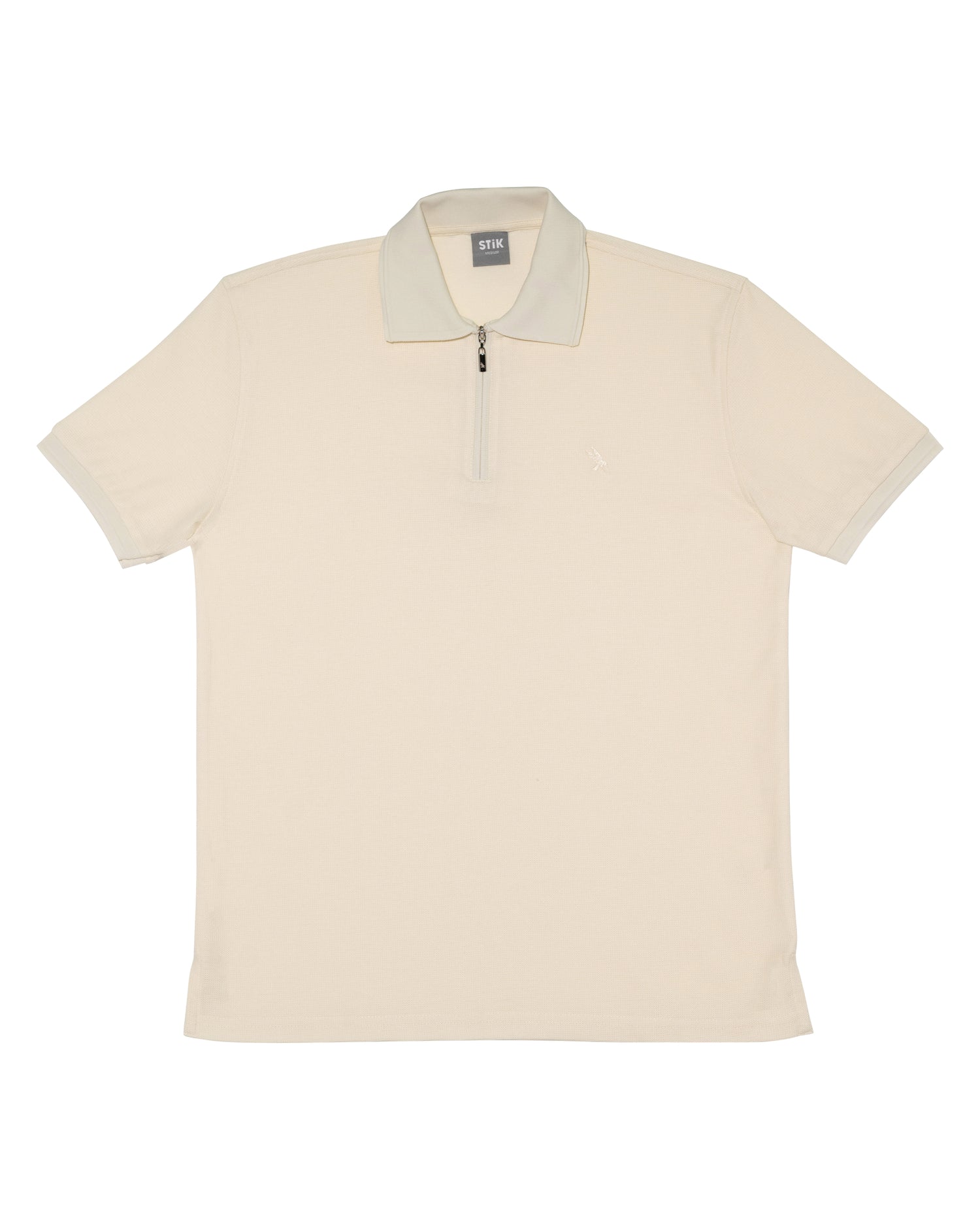 WAFFLE ZIPP POLO