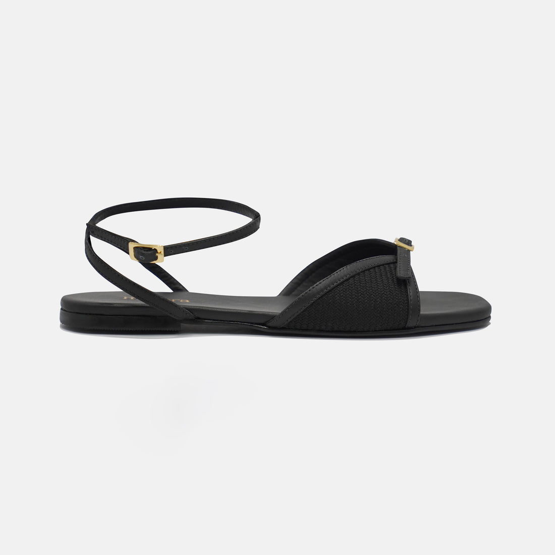 FINA BLACK SANDALS