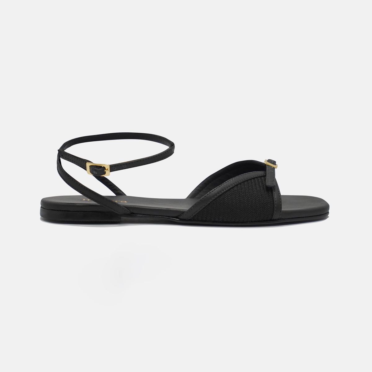 FINA BLACK SANDALS