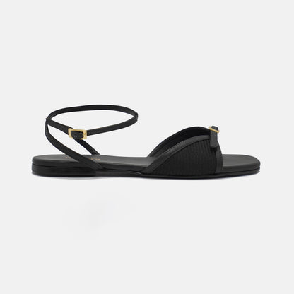 FINA BLACK SANDALS
