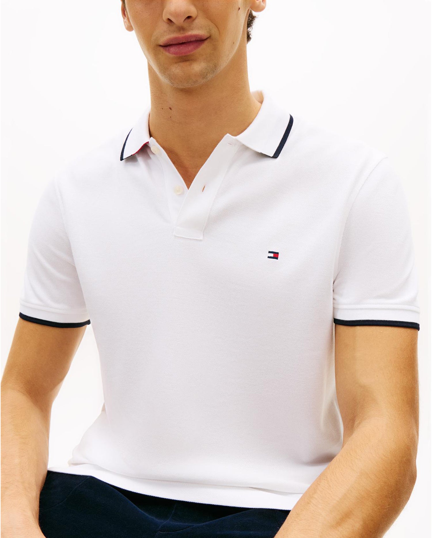 PIQUE UNDERCOLLAR REG POLO