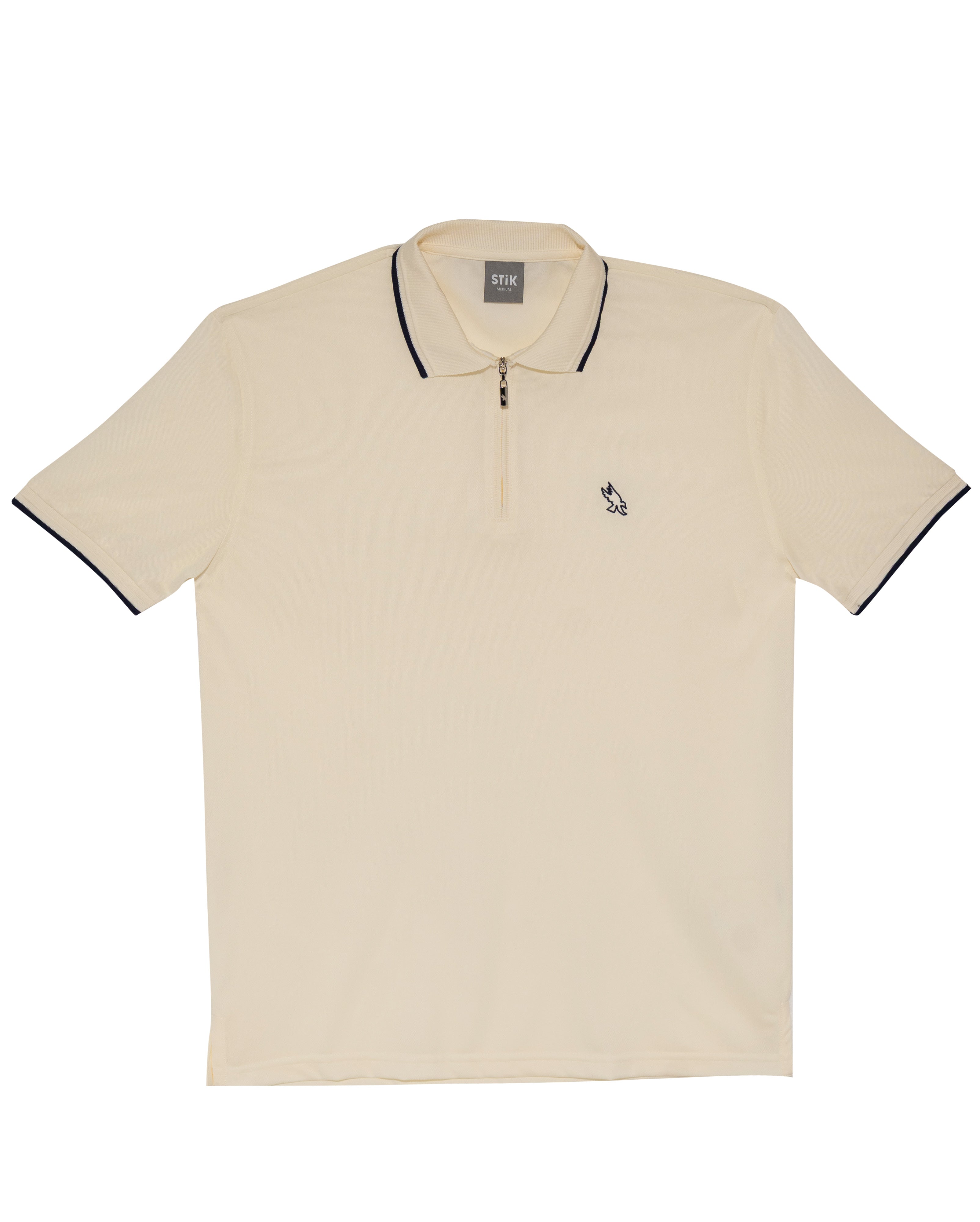 COOL DRY ZIPP POLO