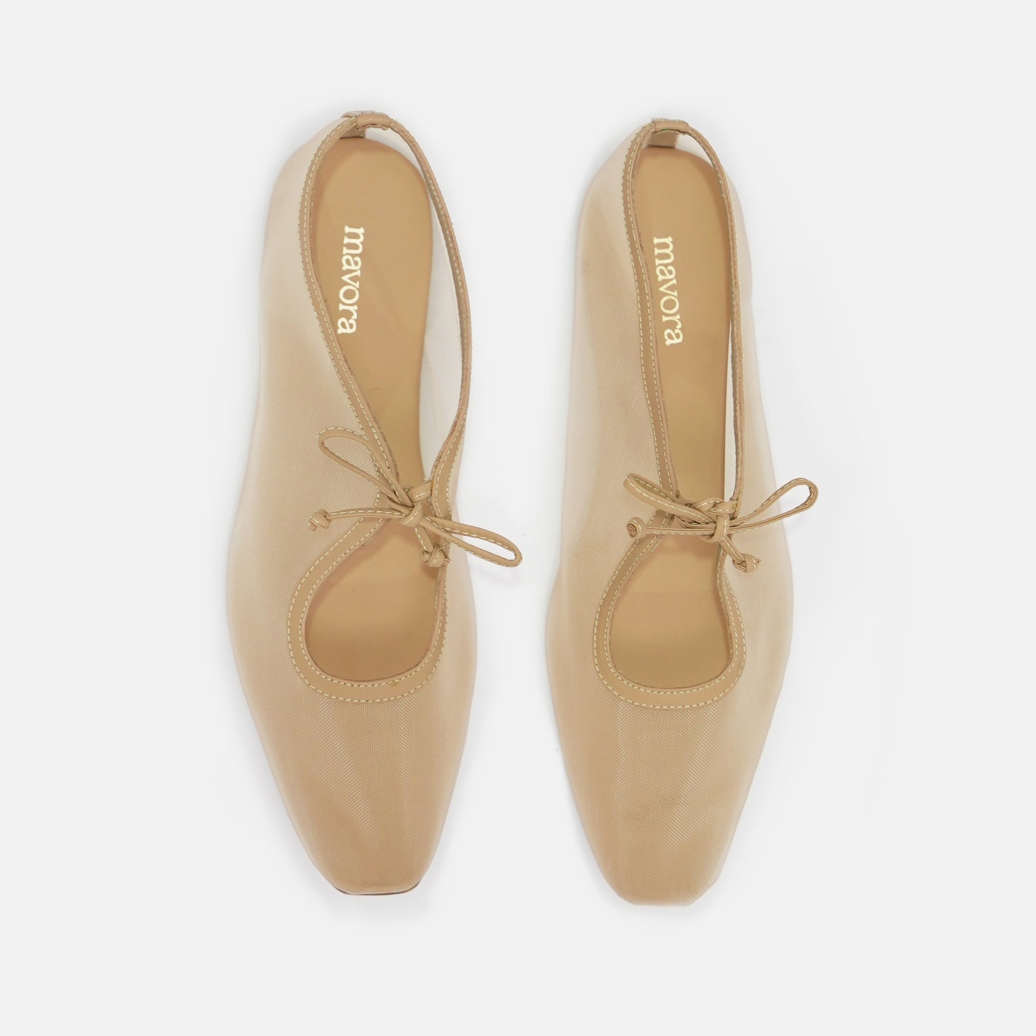 BIANCA NUDE FLATS