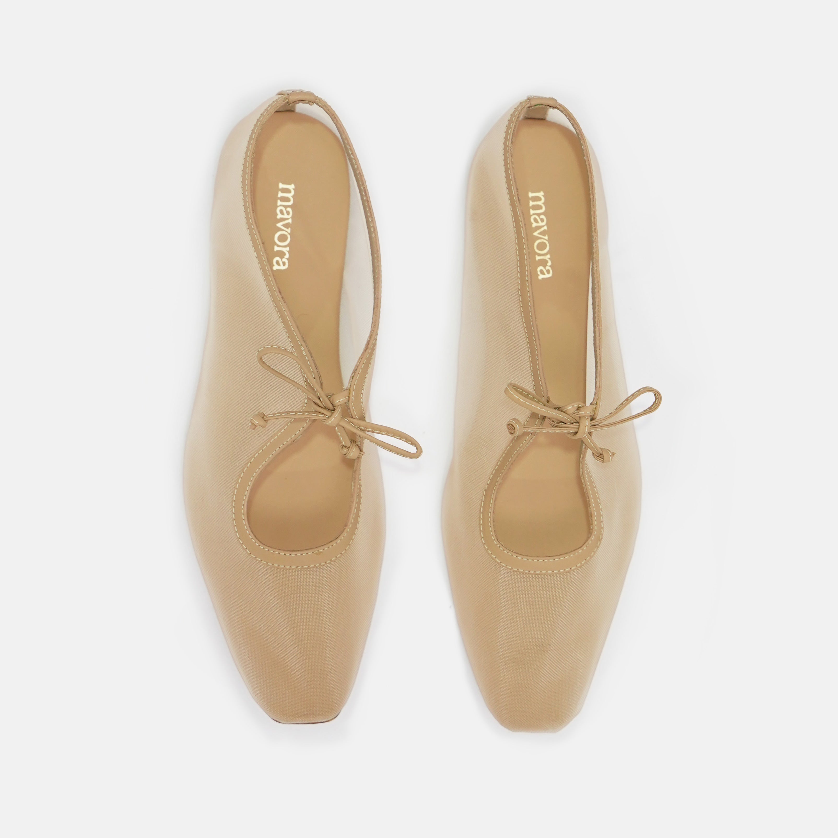 BIANCA NUDE FLATS