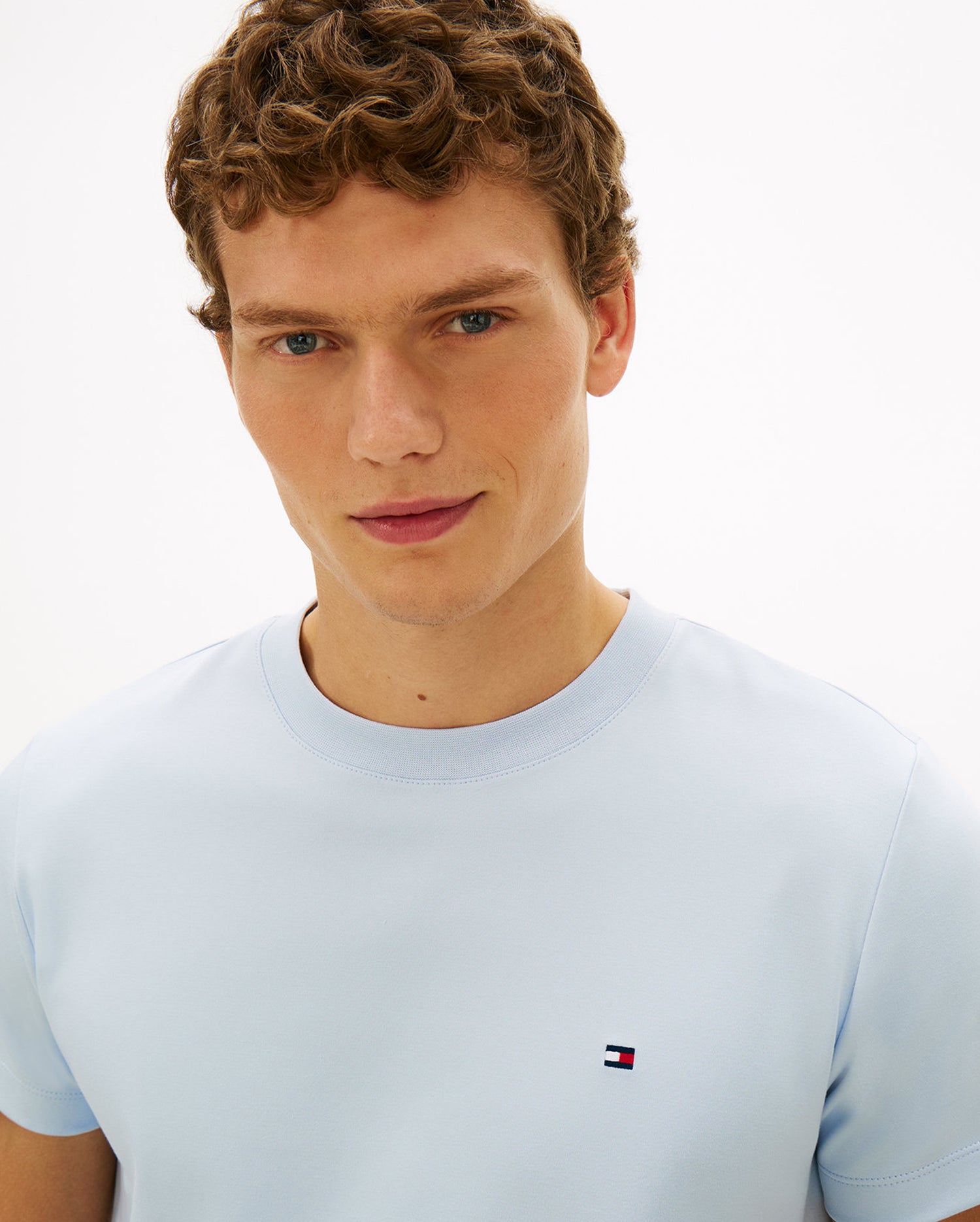LUXURY INTERLOCK SLIM TEE