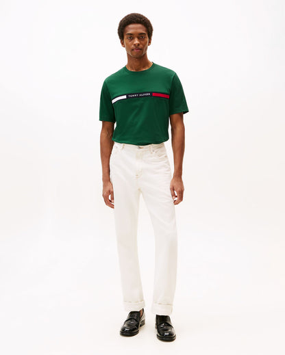 HILFIGER CHEST INSERT TEE