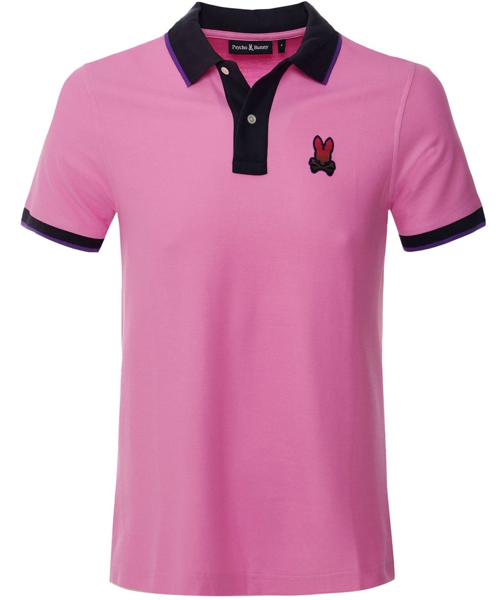 MENS STRYPE PIQUE FASHION POLO
