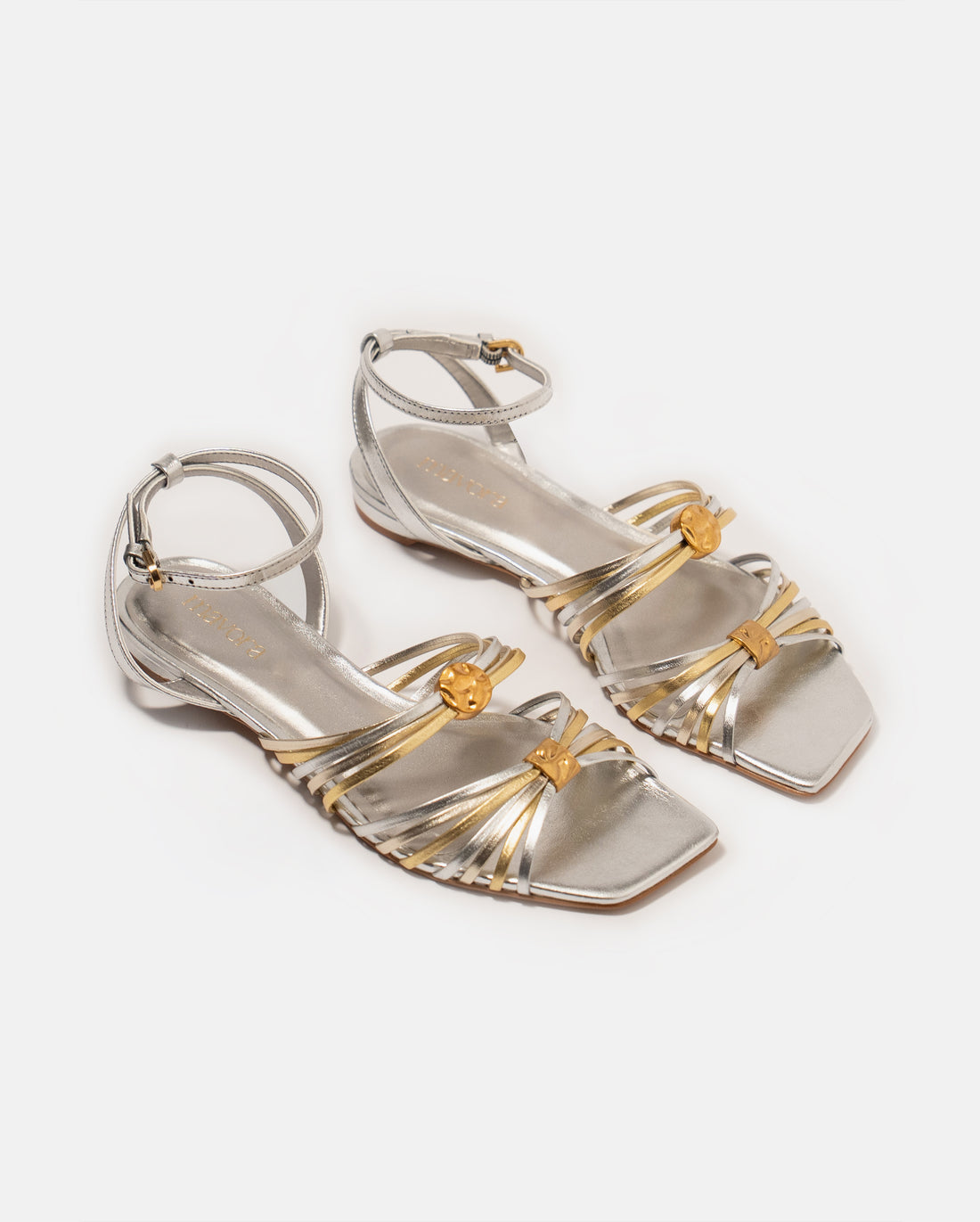 SANDALIAS SILVER-GOLD