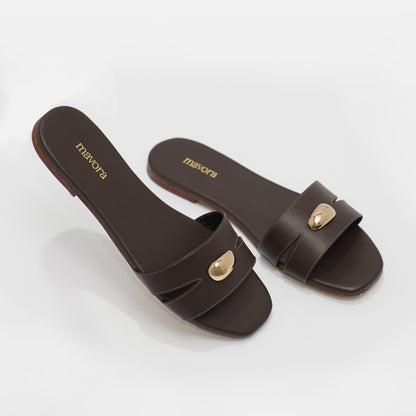 AMELIA CHOCOLATE SANDAL