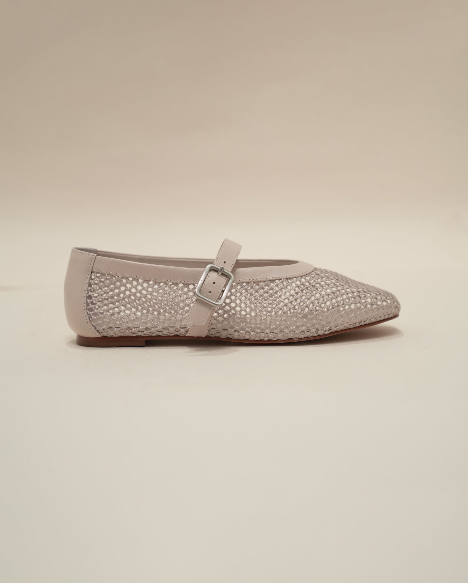 MESH WHITE FLATS
