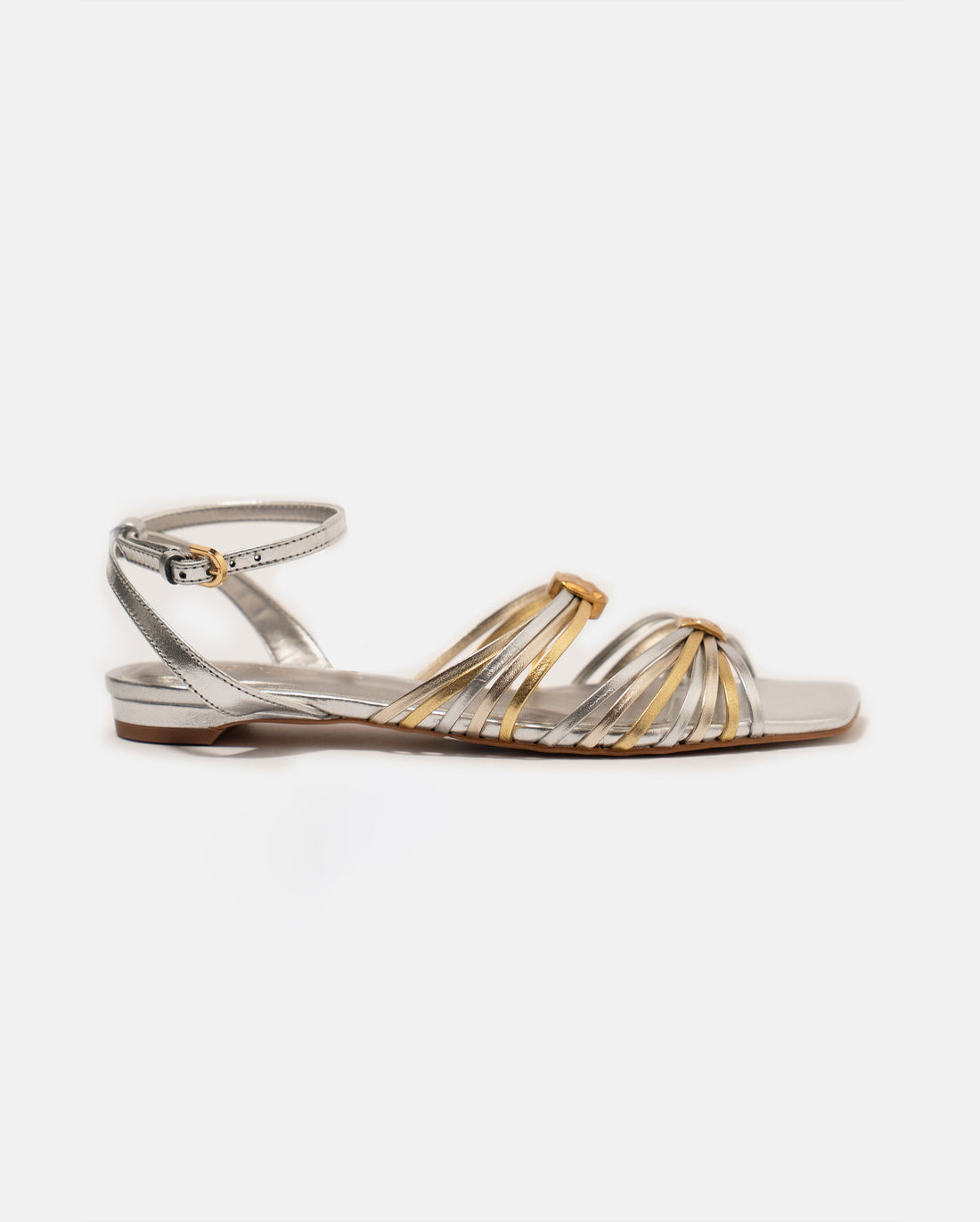 SANDALIAS SILVER-GOLD