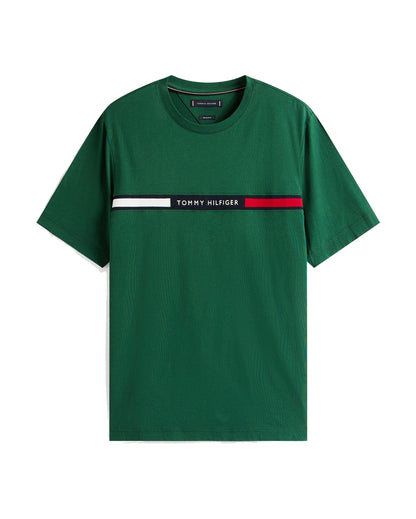 HILFIGER CHEST INSERT TEE