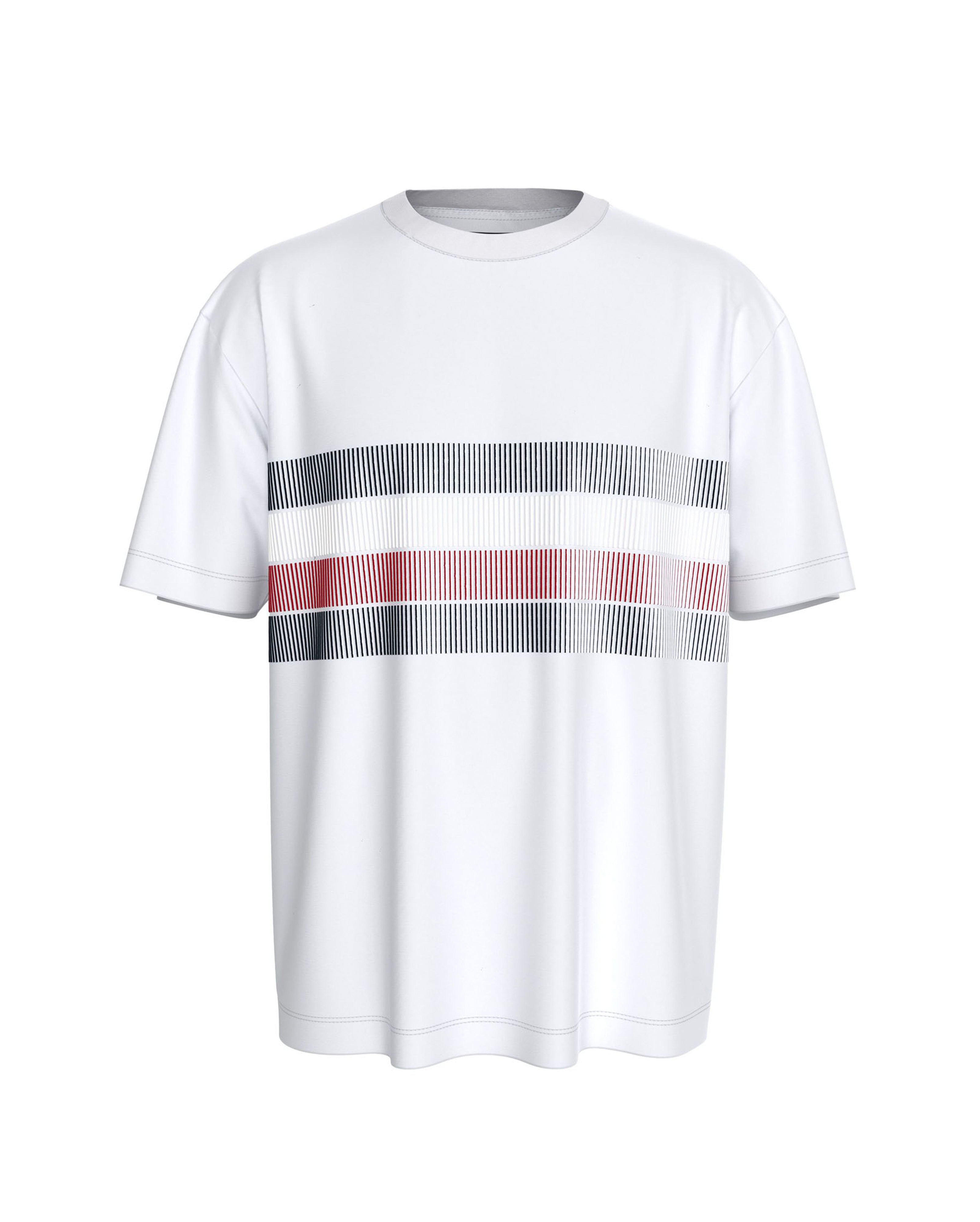 WHITE T-SHIRT WITH LOGO