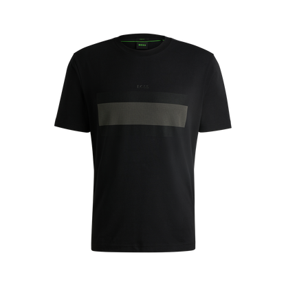 COTTON T-SHIRT WITH FLAG DESIGN