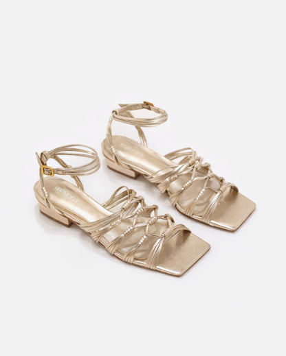 SANDALIAS SOFT CHAMPAGNE