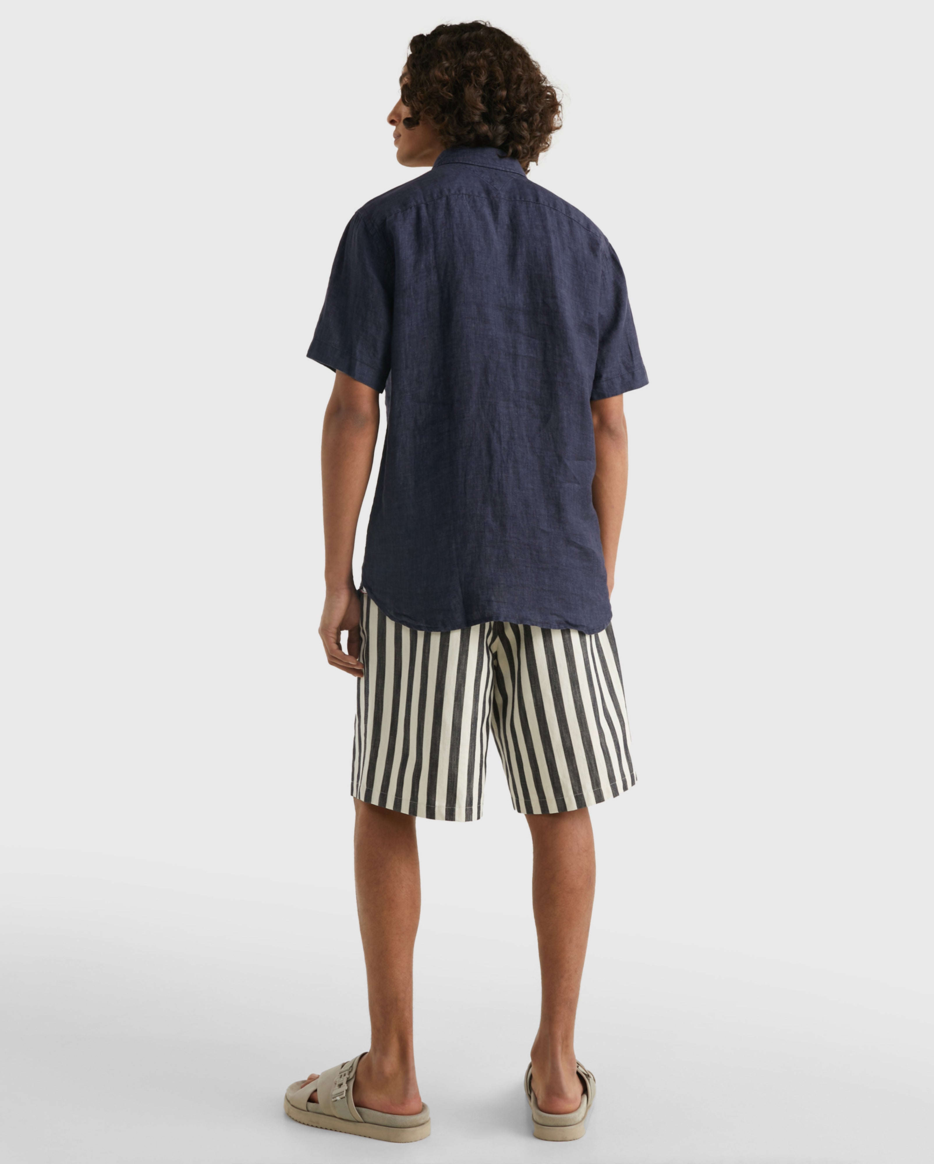 PIGMENT DYED LINEN SHIRT