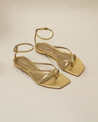 SANDALIAS SOFT GOLD