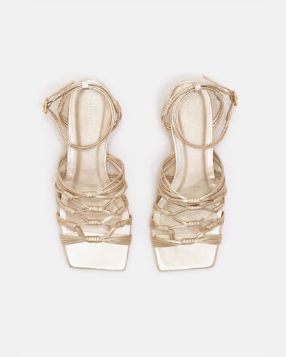 SANDALIAS SOFT CHAMPAGNE