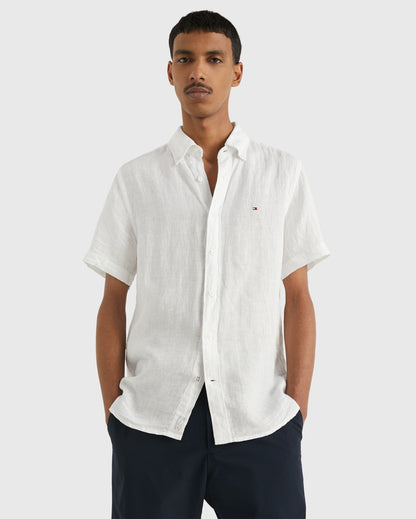 PIGMENT DYED LINEN SHIRT
