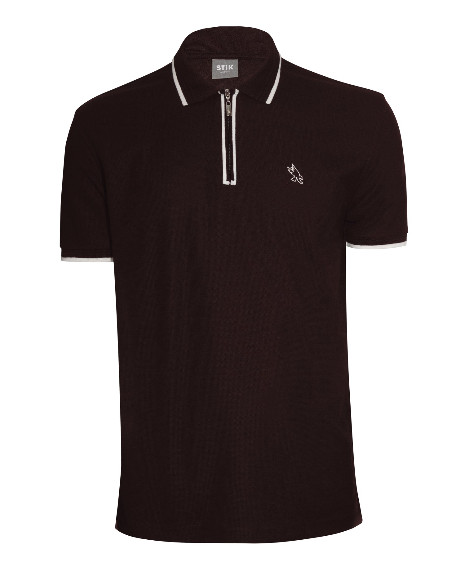 WAFFLE POLO ZIPP
