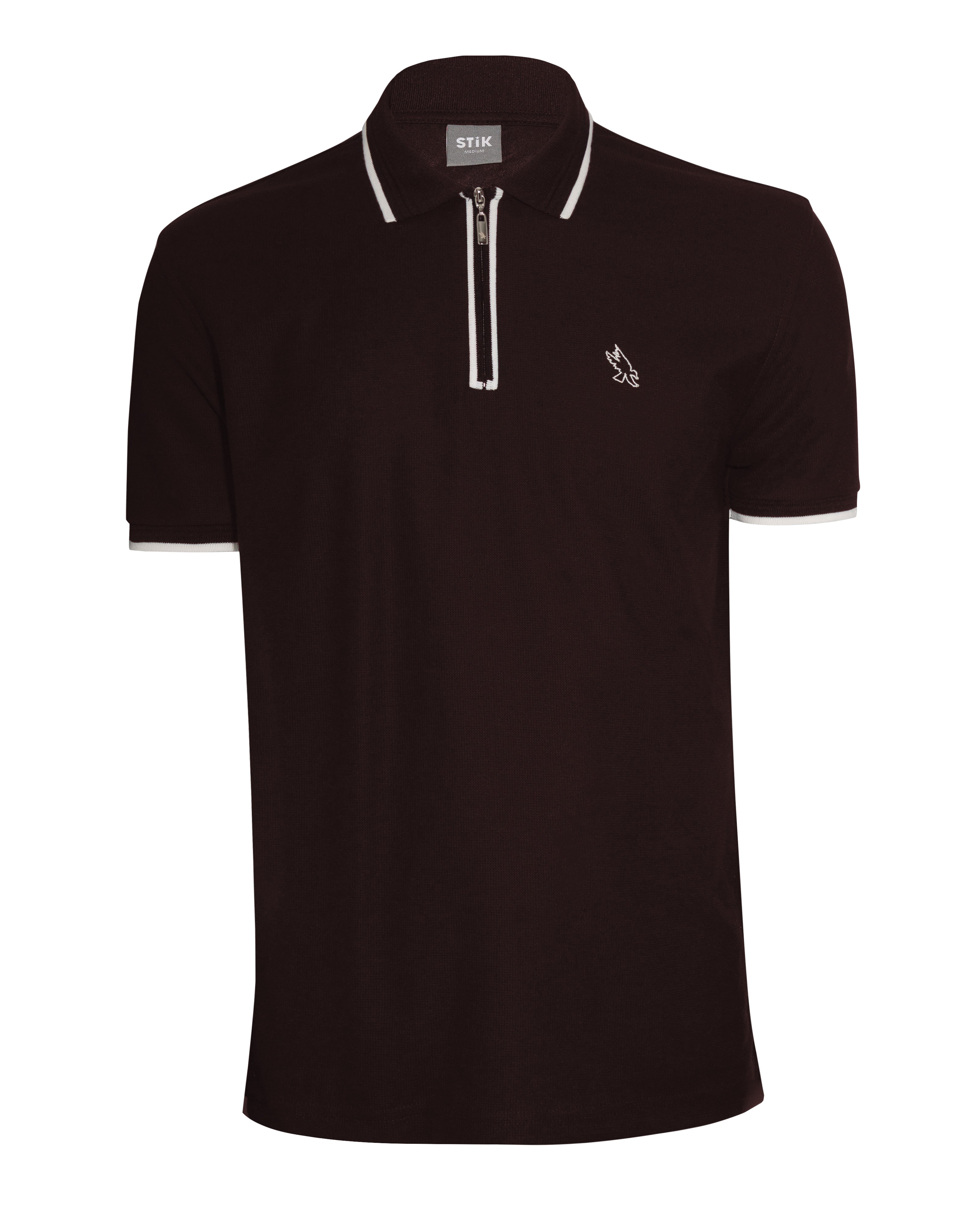 WAFFLE POLO ZIPP
