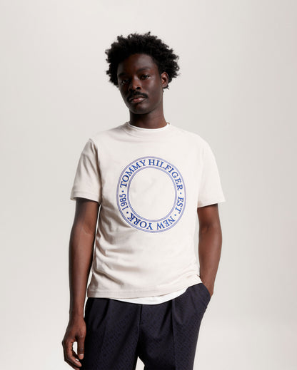 EMBROIDERY ROUNDEL TEE