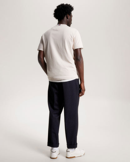 EMBROIDERY ROUNDEL TEE