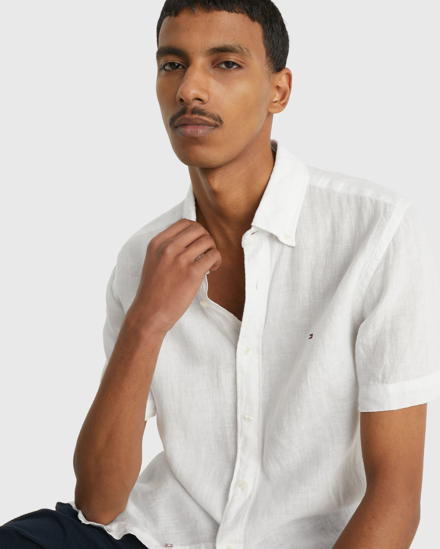 PIGMENT DYED LINEN SHIRT