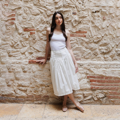 BELLE WHITE SKIRT
