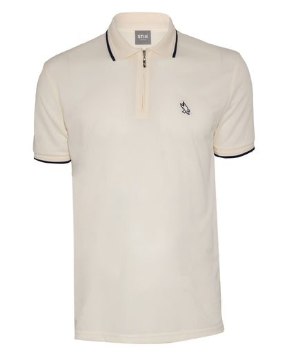 COOL DRY ZIPP POLO