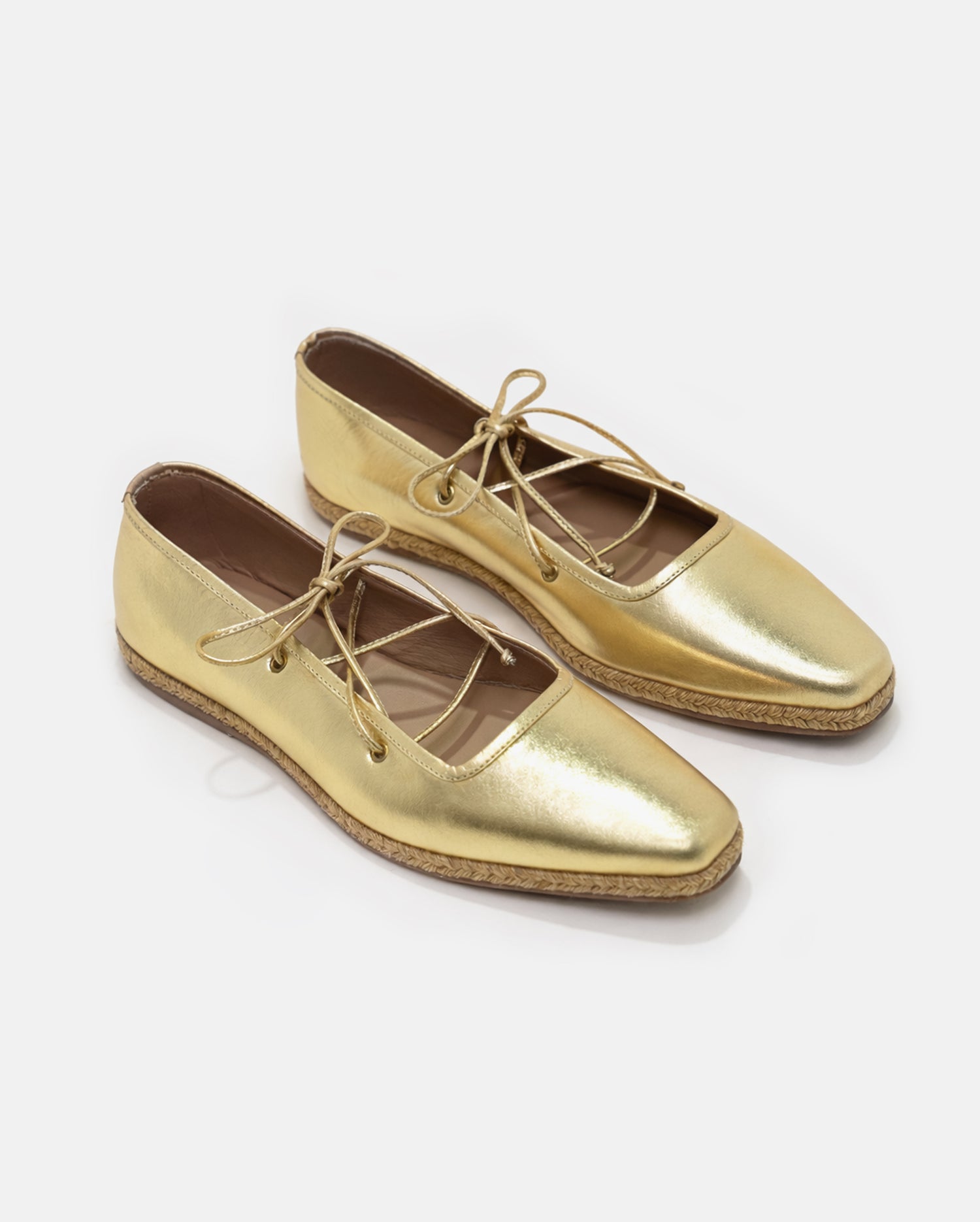 NINA GOLD FLATS