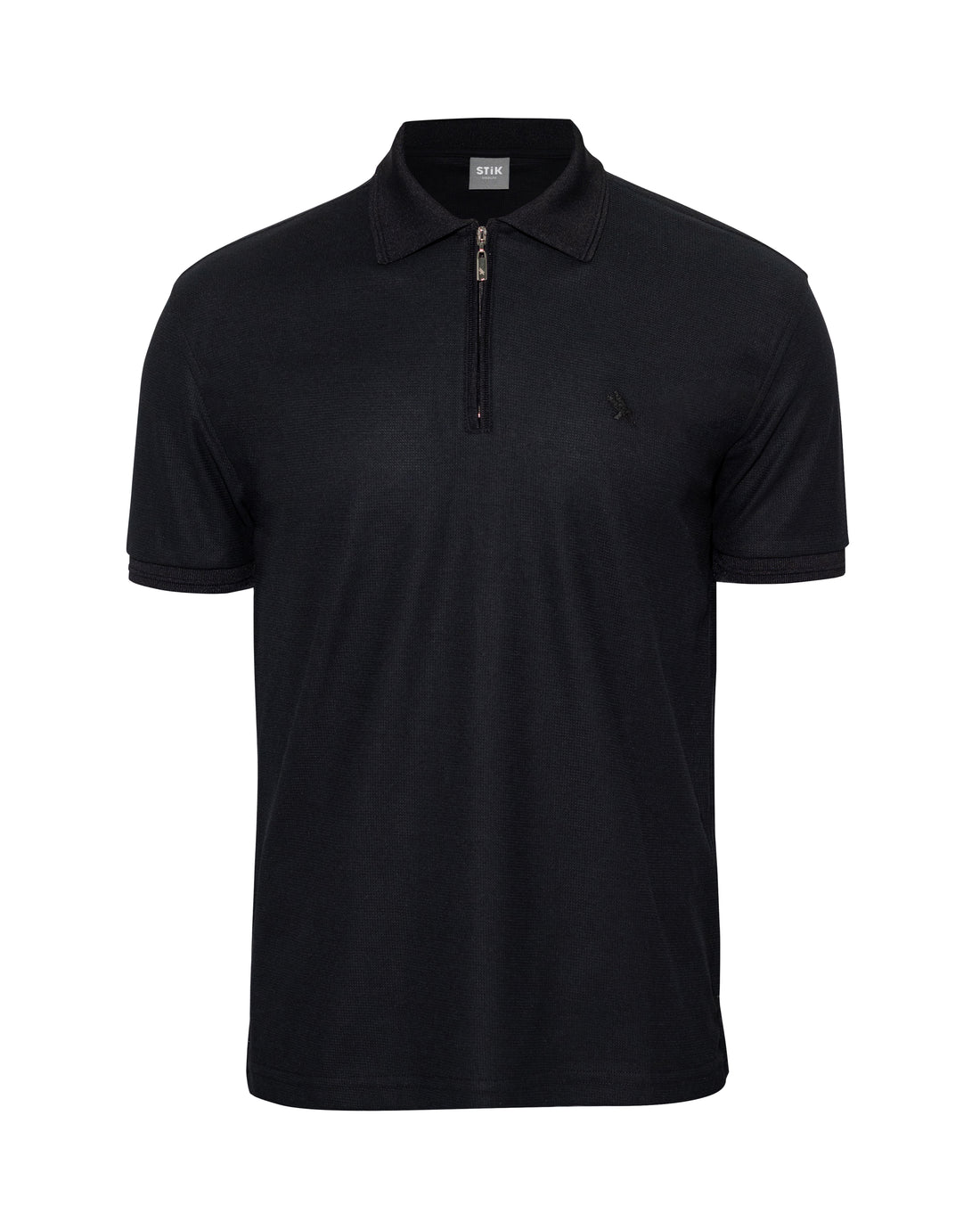 WAFFLE ZIPP POLO